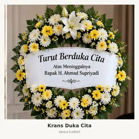 Krans Bunga Duka Sukamara